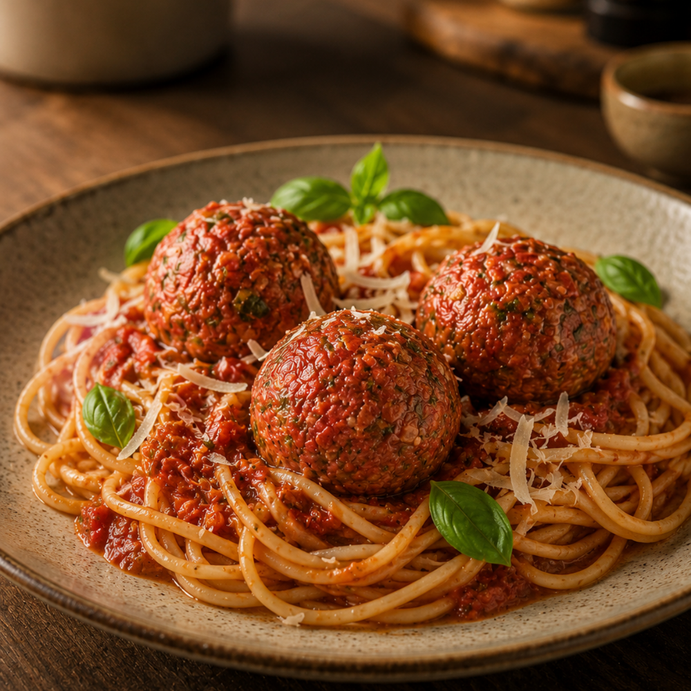 Albóndigas Plant-Based de Garbanzo y Soya – 360g (9u x 40g)