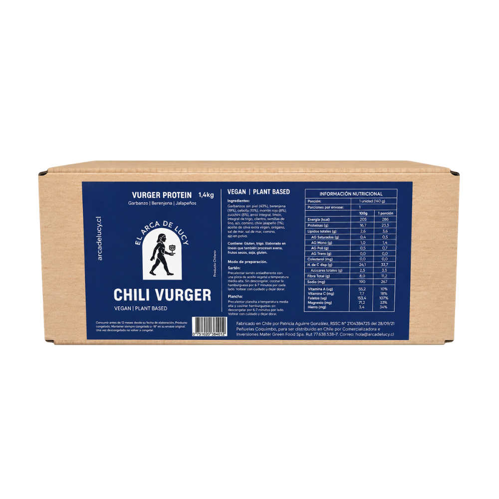 Vurger Chili Tex-Mex – 140 g