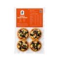 Pizzetas Vegetales Artesanales 370g – Pack 4 unidades