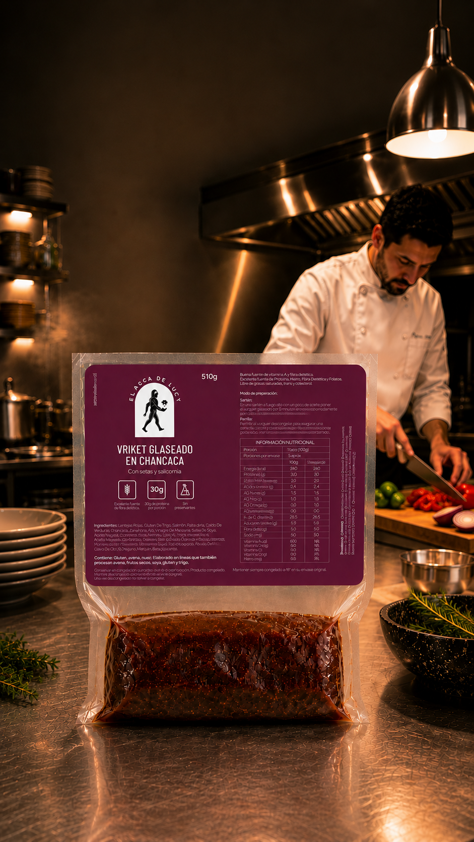 Vrisket Plant-Based Glaseado en Chancaca – 520g